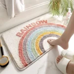 Rainbow Bath Mat