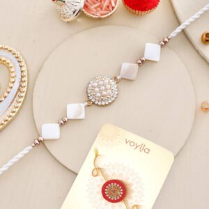 Rakhi Combo - White